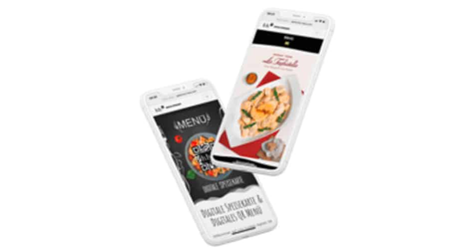 Mit LvLy können Gastronomen Menükarten durch QR-Codes ersetzen, die von Gästen mit der eigenen Smartphone Foto-App aufgerufen werden.