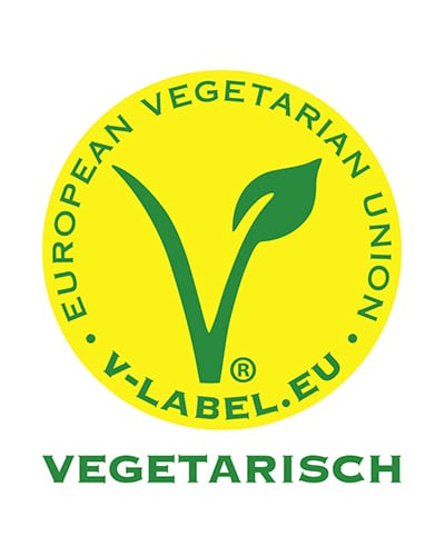 Dieses Label zeichnet vegetarische Produkte aus