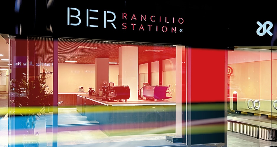 Die Rancilio Group Deutschland öffnet in Berlin den Rancilio Station Showroom – Kaffee und Espressomaschinen stehen im Fokus des Konzepts.