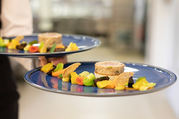 Bei der BASF Gastronomie wird mit Liebe zum Detail angerichtet.