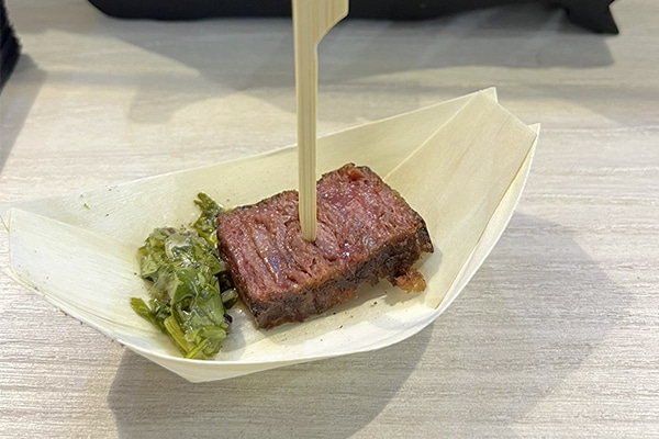 Flank Steak – rein pflanzlich – von Redefine Meat.