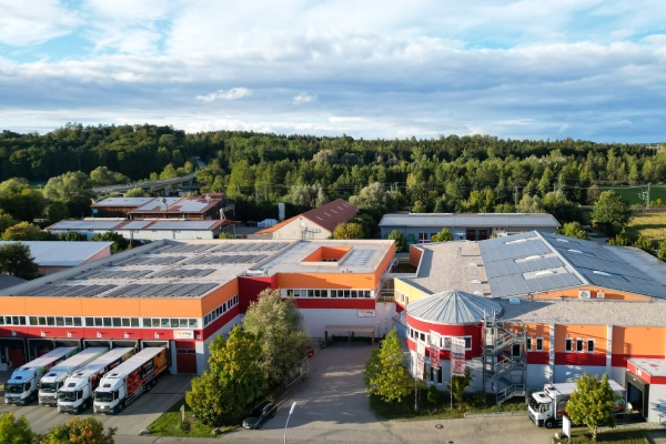 Das Firmengebäude von Ökoring in Mammendorf besteht seit 1999, gegründet wurde der Bio-Großhandel 1993 in Allach.