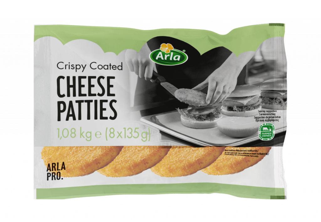 Arla Pro Crispy Coated Cheese Patties