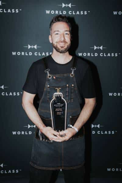 Kristóf Uracs ist World Class Bartender of the Year 2023 Austria.