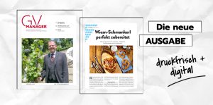 Kommt die Bio-Trendwende in der AHV dank der Bio-AHVV? Dieser Frage gehen wir u. a. in GVMANAGER 8/2023 nach. Außerdem gibt es ein Wiesn-Special.