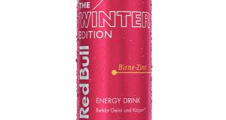 Red Bull Winter Edition Birne Zimt