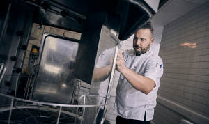 Nordisk Clean Solutions, Experte für das granulat- und wasserbasierte Topf- und GN-Behälterspülen in der Profiküche ist als Aussteller auf dem S&F-Symposium mit dabei.