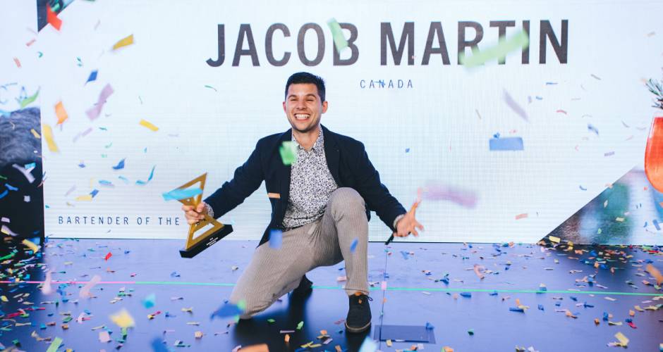 Jacob Martin wird World Class Global Bartender of the Year 2023.
