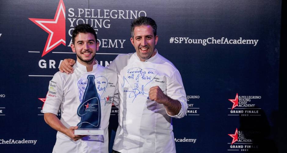 Nelson Freitas gewinnt den S. Pellegrino Young Chef Academy Award 2023