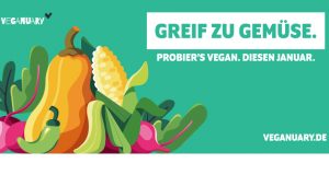 Gemüse steht im Fokus des Veganuary 2024.
