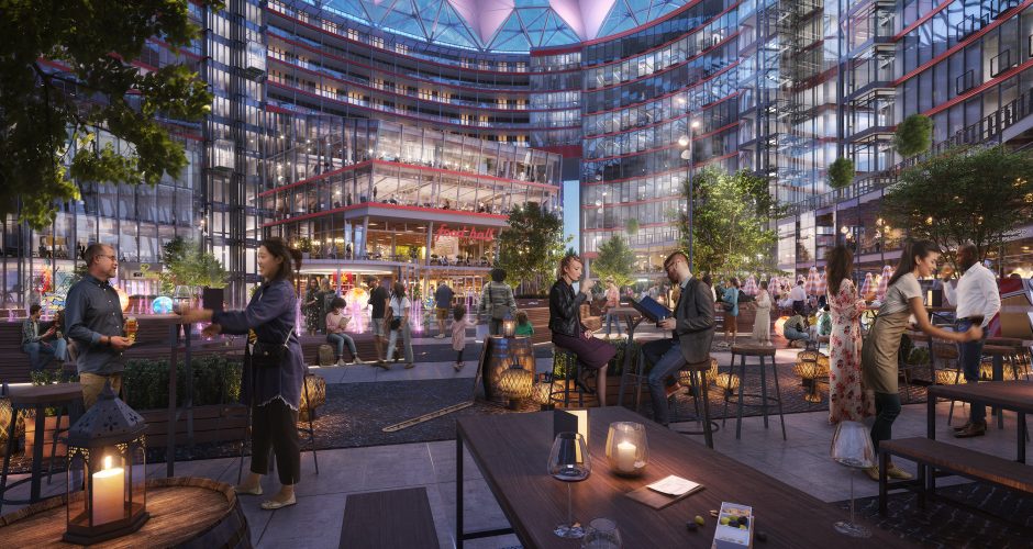 Nach 21 Jahren wird das australische Restaurant Corroboree im Center am Potsdamer Platz umgebaut und entsprechend der Pläne zur Neuausrichtung des Komplexes am Potsdamer Platz modernisiert. Im zweiten Quartal 2024 soll das Lokal unter neuem Namen wieder Gäste empfangen.