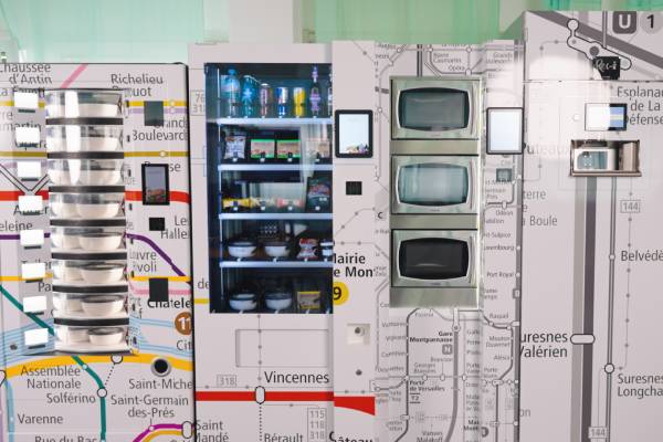 Kompletter Aufbau der Smart-Vending-Machine
