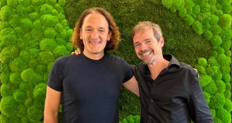 Martin Wild und Till Neatby, CEO Organic Garden