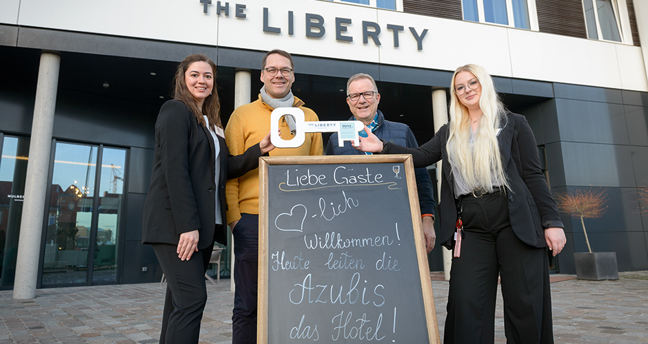 Der Azubi-Tag im The Liberty Hotel verlief turbulent, aber am Ende gut.