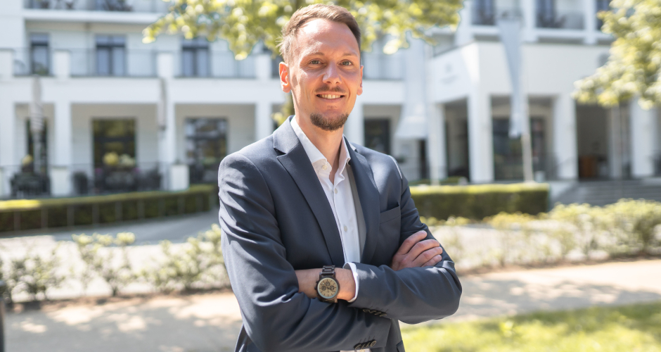 Christoph Lüftner, neuer Hoteldirektor des Upstalsboom