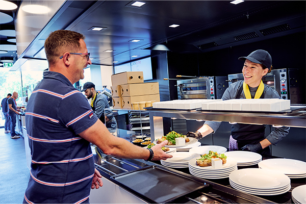 Blick in die Ausgabe beim CANtine Team Karlsruhe, das nominiert ist als GV-Team des Jahres 2024.