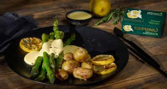 Die neue pflanzliche Butter-Alternative Eleplant für den Foodservice-Bereich von Walter Rau.