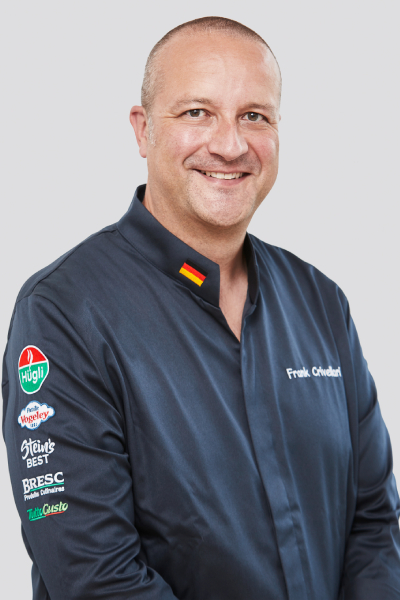 Frank Crivellari, Culinary Advisor Team B2B Deutschland bei Hügli Food Service, weiß um die Wichtigkeit von Saucen für ein Menü.