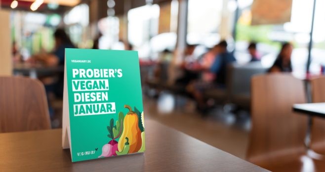 Eine Umfrage von Veganuary unter den Teilnehmenden zeigt, die Gastronomie birgt noch großes Potenzial für die pflanzliche Ernährungswende.