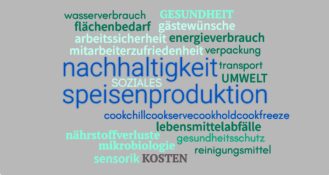 Wie steht es um die Nachhaltigkeit der vier Speisenproduktionssysteme? Ergebnisse des DGE-Ernährungsberichts.