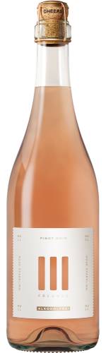 alkoholfreie Weine III FREUNDE Rosé Sparkling Null