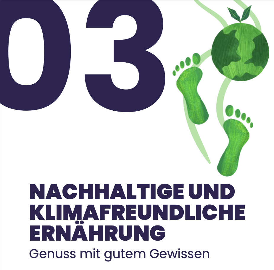 Trend 3 ist laut Nutrition Hub eine nachhaltige und klimafreundliche Ernährung.