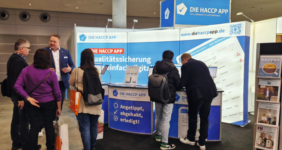 Mit der HACCP App präsentiert die B&L MedienGesellschaft eine digitale, intuitive Lösung für gastronomische Betriebe zur Überwachung von HACCP-relevanten Daten.