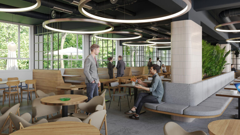 Der Campus Neue Balan in München soll um eine Kantine erweitert werden.