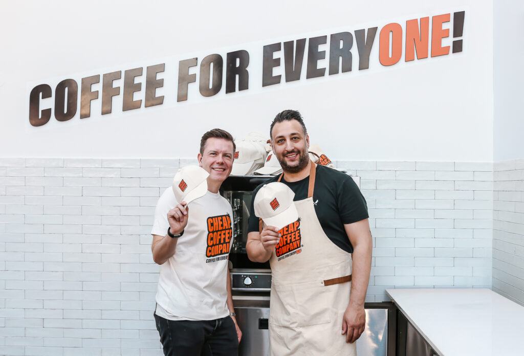 Christian Greiner und Cihan Anadologlu (c)Cheap Coffee Company