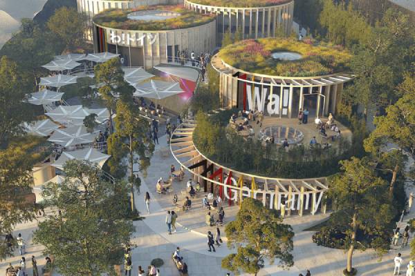 Der deutsche Pavillon „Wa! Germany“ auf der Expo 2025 in Osaka steht für nachhaltige Technologien und zukunftsorientiertes Design – hier betreibt 78degrees das Restaurant „Oishii! Germany“ und setzt dabei auf Lösungen von Rieber.