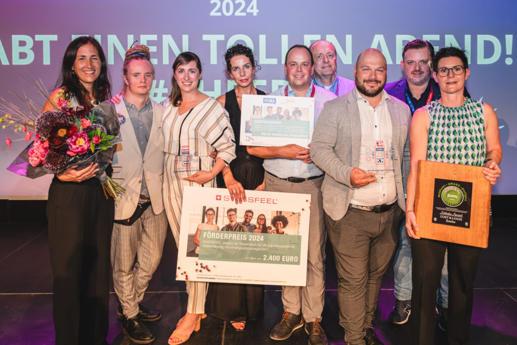 Verleihung HSMA Social Media Award 2024 und Green Sleeping Award 2024