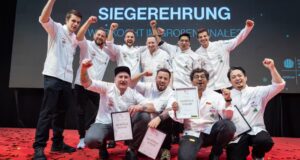 Im Koch des Jahres Halbfinale kommen zum ersten Mal fünf durch.