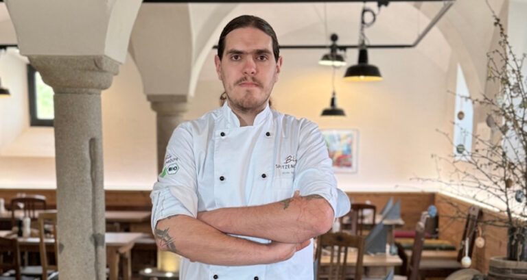 Kevin Hufnagl, Küchenchef im Bio-Restaurant Land.Luft in Leberfing, ist neu in der Köchevereinigung der BIOSpitzenköche.