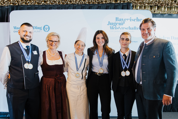 Sieger der bayerischen Jugendmeisterschaften 2025 im Gastgewerbe