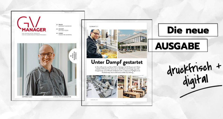 GVMANAGER Ausgabe 6-7/2025 ist druckfrisch erschienen.