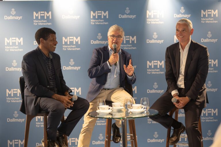 Haile Gebrselassie Dallmayr Menschen für Menschen