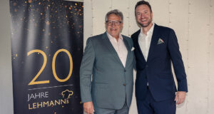 Günther und Stefan Lehmann, die Gründer und Geschäftsfphrer von Lehmanns Gastronomie bei der Feier zu 20 Jahren Jubiläum.