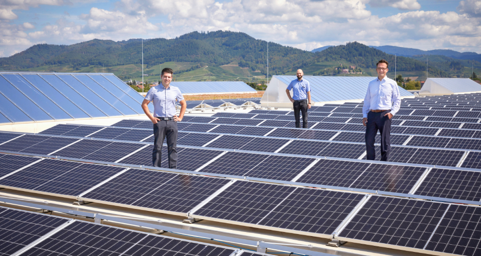 er am Standort Offenburg genutzte Strom stammt zu über 30 % aus der eigenen Photovoltaik-Anlage, bereits seit 2013 nutzt Hobart ausschließlich Strom aus erneuerbaren Energiequellen.