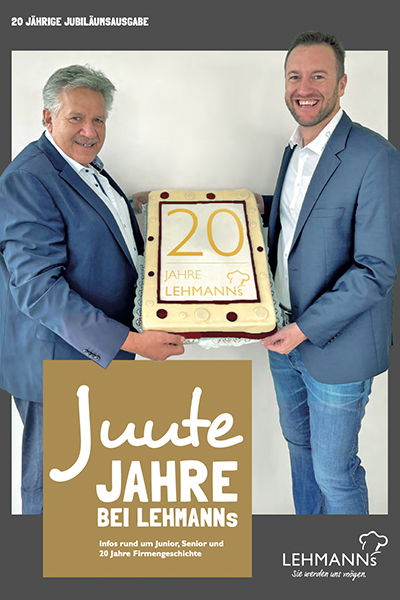 Jubiläumsschrift zu 20 Jahren Lehmanns Gastronomie