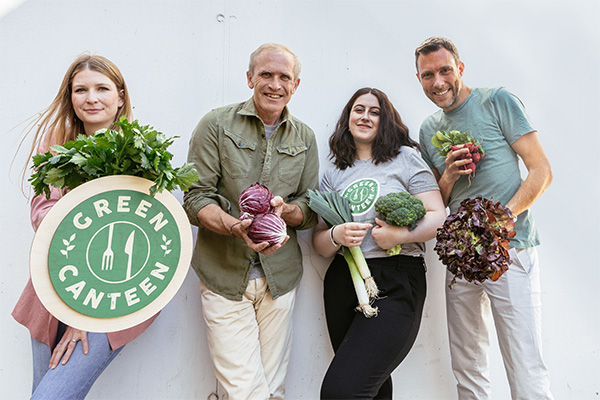 Das Team der Nachhaltigkeits-Zertifizierung GreenCanteen, angesiedelt bei K&P Consulting