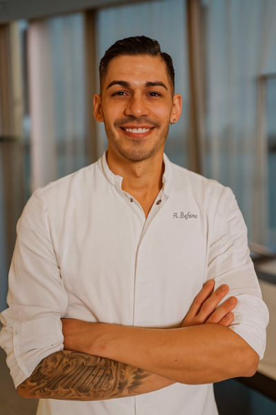 Alessandro Befumo, Junior Souschef Patisserie, Restaurant Lakeside**, The Fontenay Hotel, Hamburg.