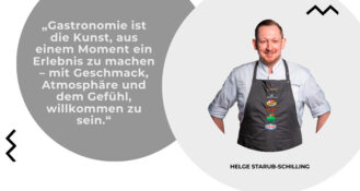 Im November steht das große Finale von Koch des Jahres 2025 an. Doch wer sind eigentlich die Finalisten? Wir stellen sie vor. Dieses Mal im Gespräch: Helge Starub-Schilling.