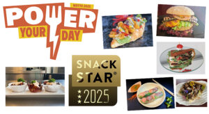 Es ist soweit! Das Online-Voting der besten Snack-Ideen zum SnackStar 2025 aus den Branchen Bäckerei, Fleischerei und Gastronomie ist gestartet. Bis zum 15. September 2025 kann abgestimmt werden.