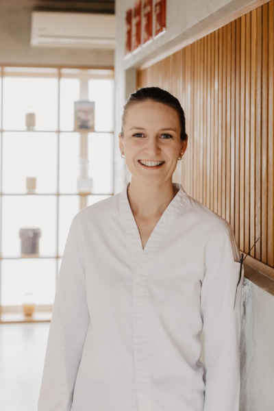 Julia Orschiedt, Souschefin, Restaurant Pietsch**, Wernigerode.