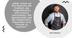 Im November steht das große Finale von Koch des Jahres 2025 an. Doch wer sind eigentlich die Finalisten? Wir stellen sie vor. Dieses Mal im Gespräch: Niklas Reinholz.