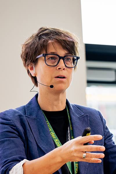 Tanja Asmussen von der Dänischen Botschaft in Berlin referierte über die dänische Ernährungswende
