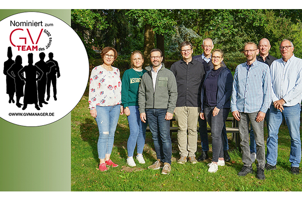 Das Projektteam "Gesund Führen" des Studentenwerk OstNiedersachsen ist nominiert als GV-Team des Jahres 2025.