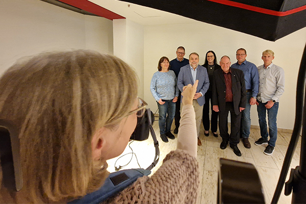 Der neue VKK-Vorstand beim Fotoshoot