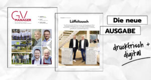 GVMANAGER Ausgabe 10/2025 ist druckfrisch erschienen.