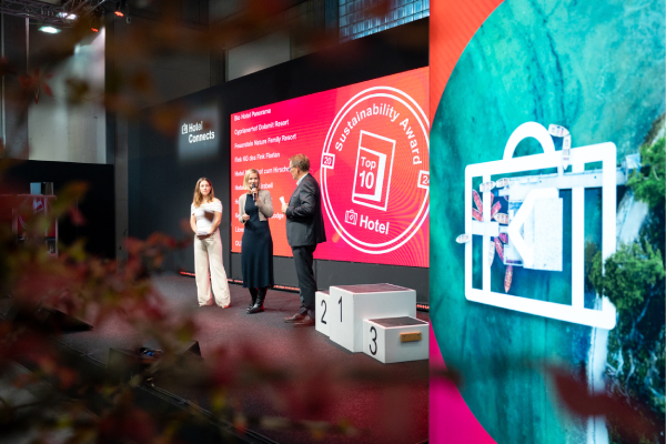 Eines der Highlights auf der Fachmesse Hotel 2025: Die Verleihung der Hotel Sustainability Awards, die 2025 bereits zum siebten Mal vergeben werden.